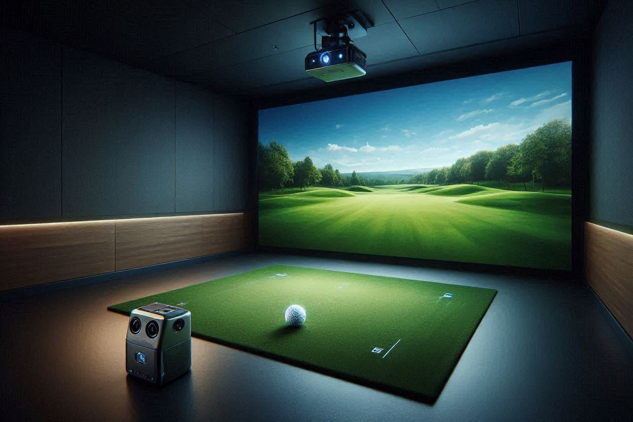 Foresight GCQuad vs TrackMan io commercial indoor simulator comparison testing.
