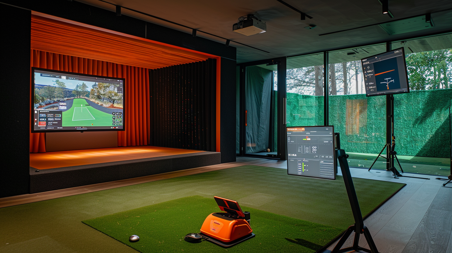 Head-to-head visual comparison of the Trackman 4 vs Foresight Sports QuadMAX ground-based launch monitors.
