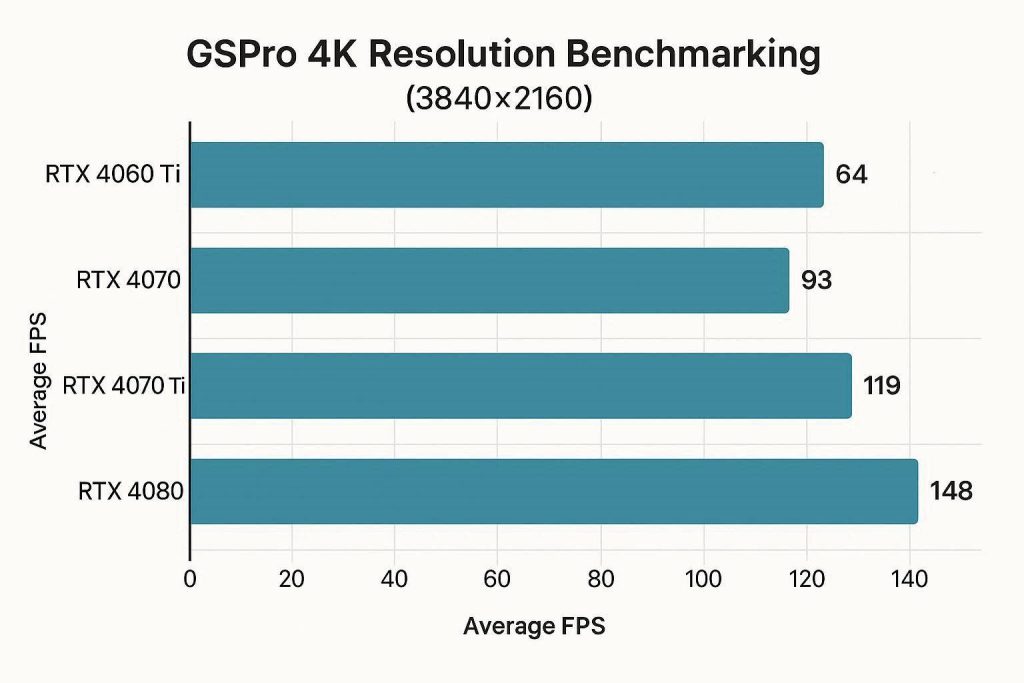 Benchmarking the best gaming PC for 4K golf simulation
